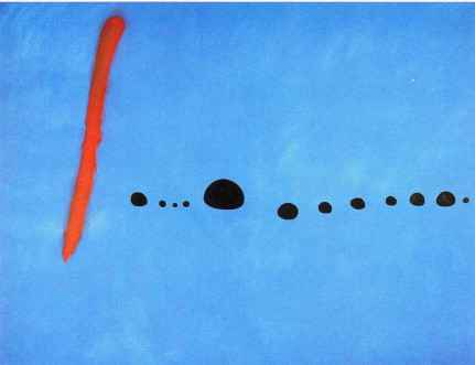Joan Miró, Blue II
